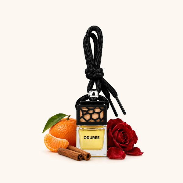 Oduree Million autoparfum hanger met geurnoten