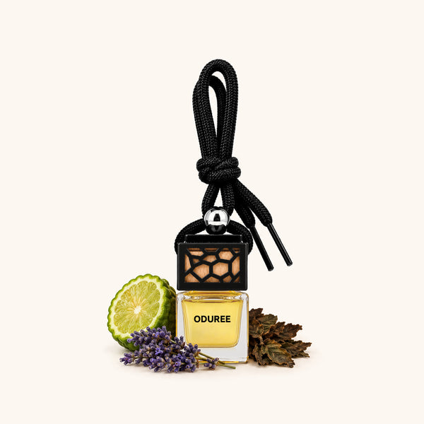 Oduree Savage autoparfum hanger met geurnoten